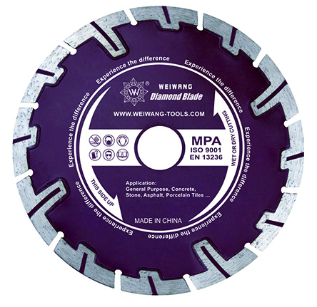 SEGMENTED DIAMOND SAW BLADES